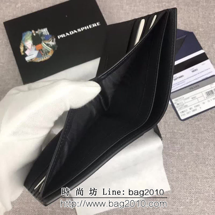 PRADA普拉達 官網同步 2018最新漫畫印象系列 男士卡片夾 2M0513 DD1448